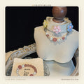 Blossom Pearl Pastel Crystal Dog Collar