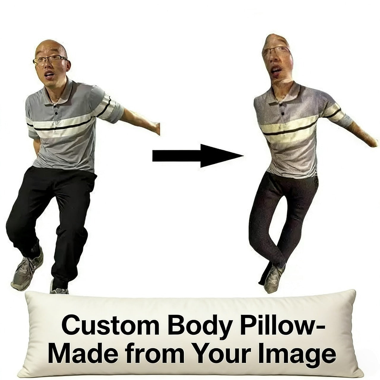Custom Bendable Finger Doll | Abstract Prank Figure | DIY Funny Gifts | Gifts for Friends Family Lover